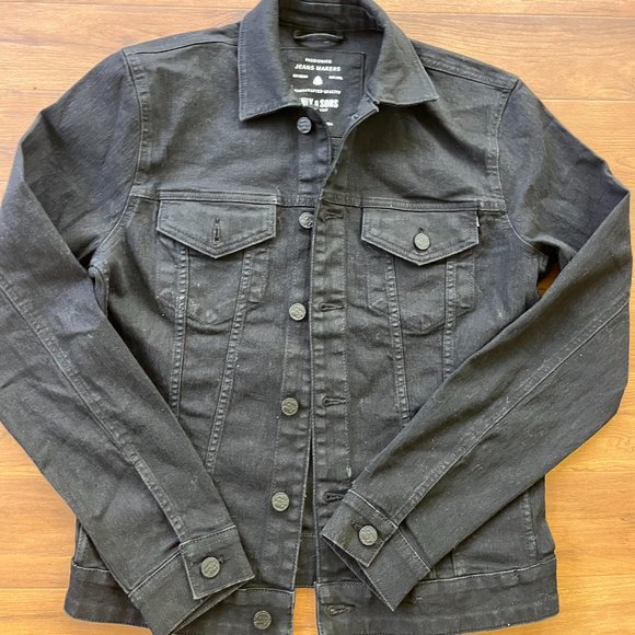 Black Denim Jacket - Picture 1 of 6